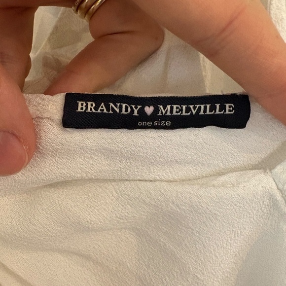 Brandy Melville White Tank - Picture 3 of 3